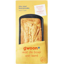g’woon cake mix
of mix voor boerencake